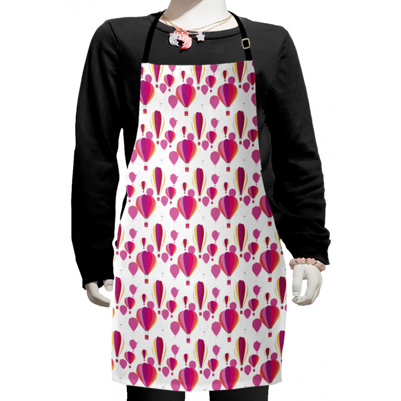 Colorful Abstract Aircraft Kids Apron