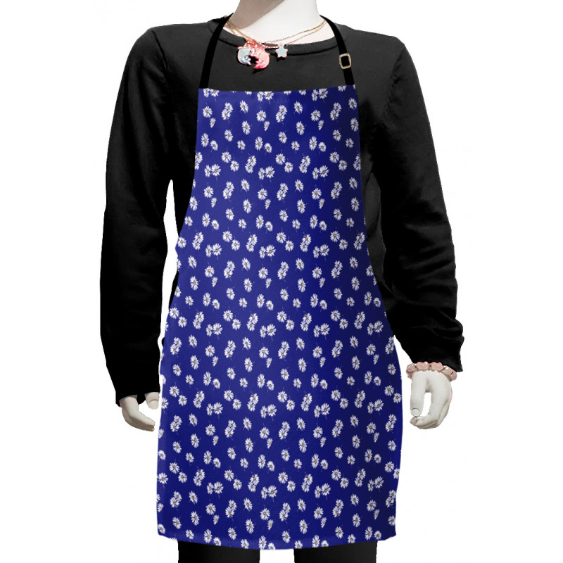 Field Flowers Pattern Kids Apron