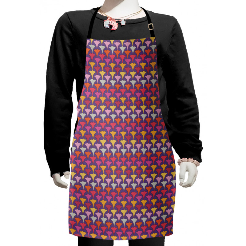 Quirky Colorful Motifs Kids Apron