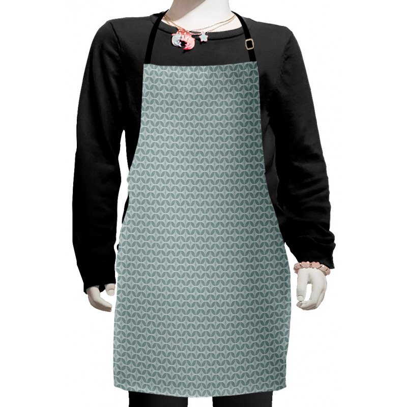 Round Square Structures Kids Apron