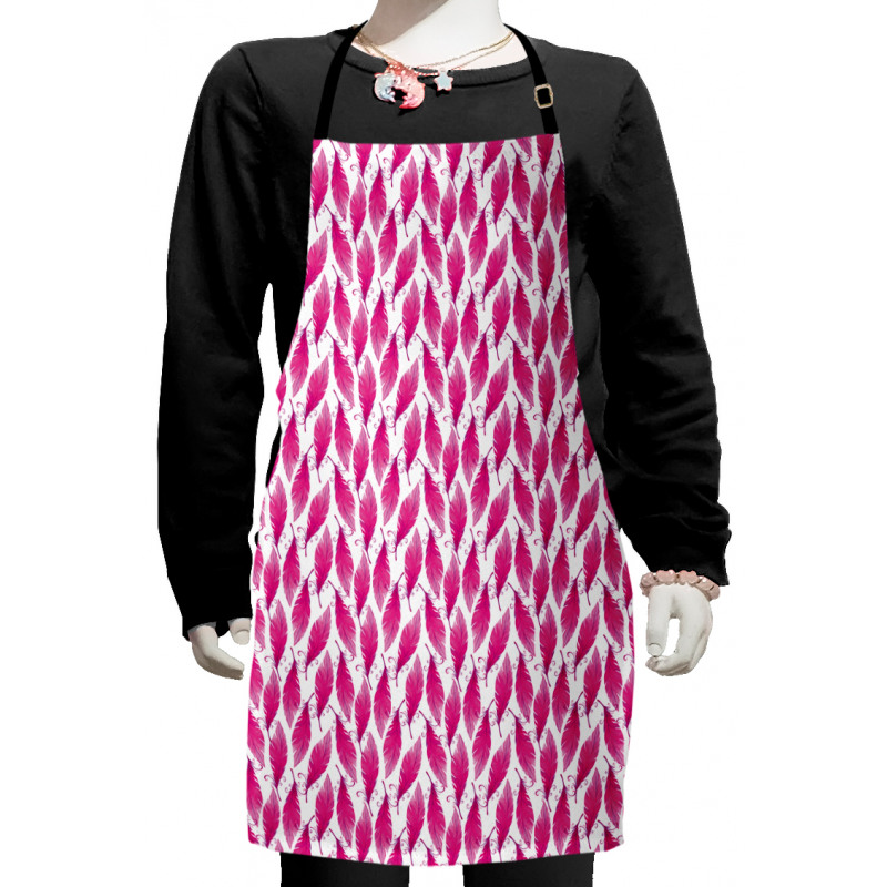 Romantic Ornate Element Kids Apron