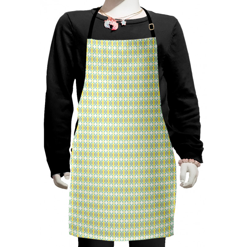 Octagons and Squares Art Kids Apron