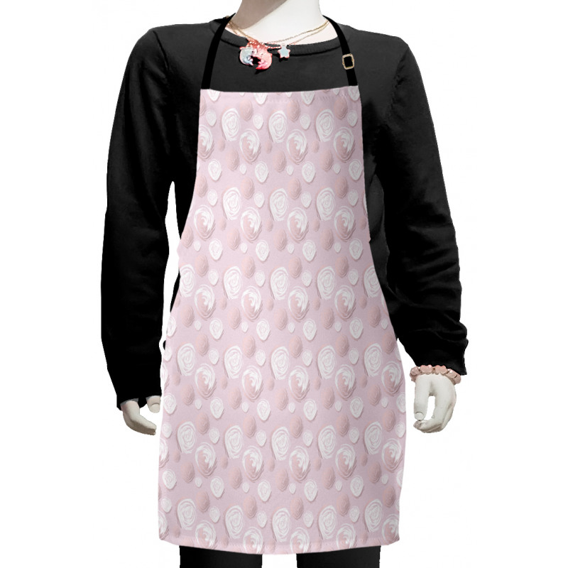 Artwork of Rose Petals Kids Apron