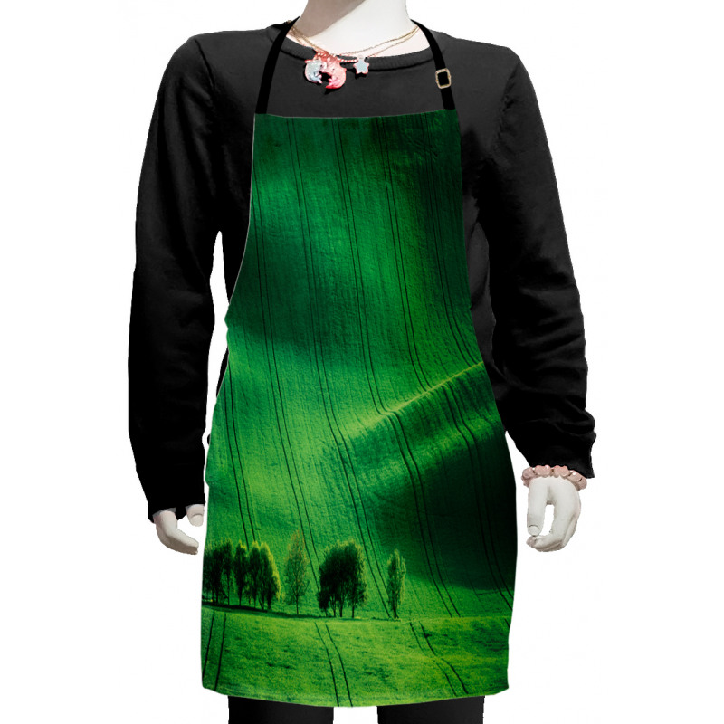 Meadow Fields Hills Kids Apron