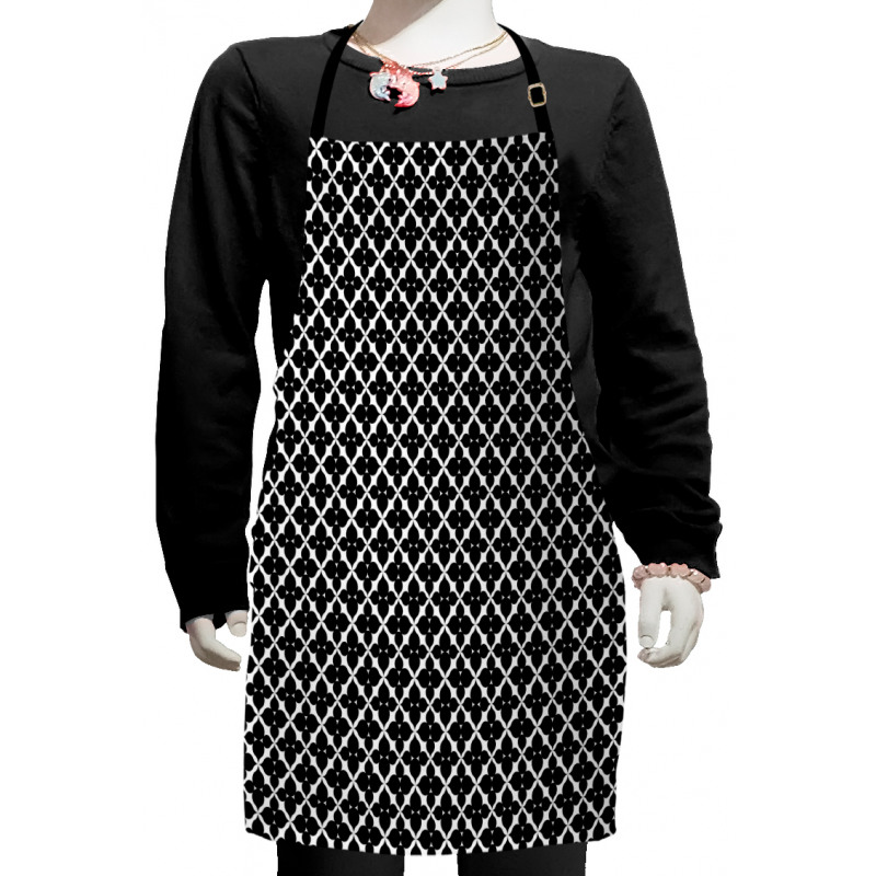 Symmetric Victorian Motif Kids Apron