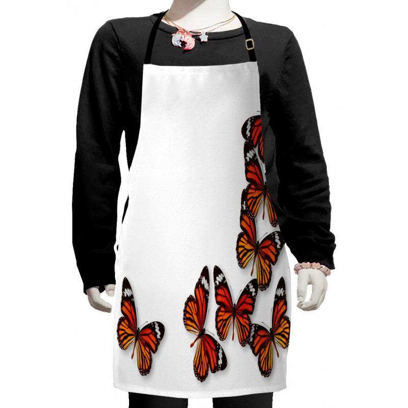 Spring Monarch Bug Kids Apron