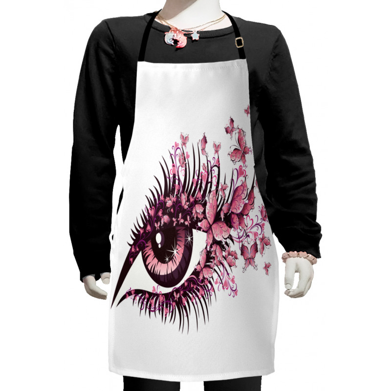 Fairy Woman Eyelashes Kids Apron