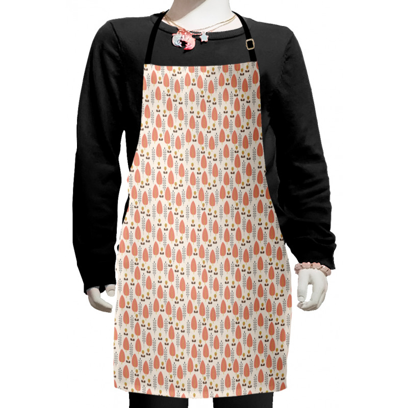 Botanical Floral Items Kids Apron