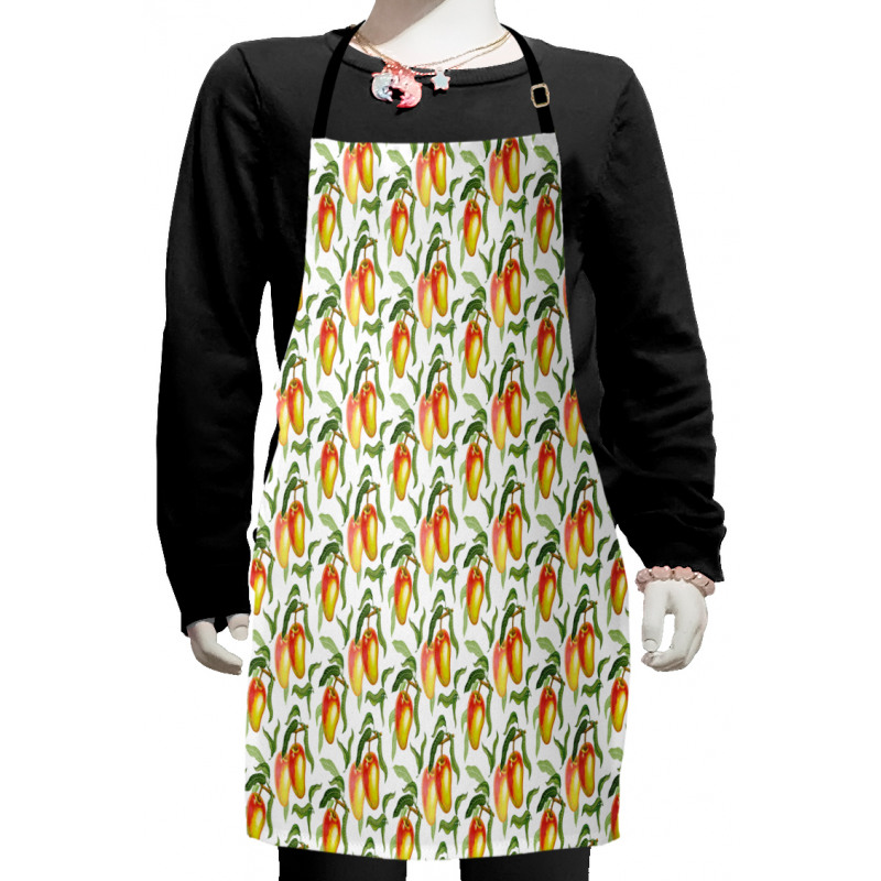 Tasty and Ripe Mangoes Kids Apron