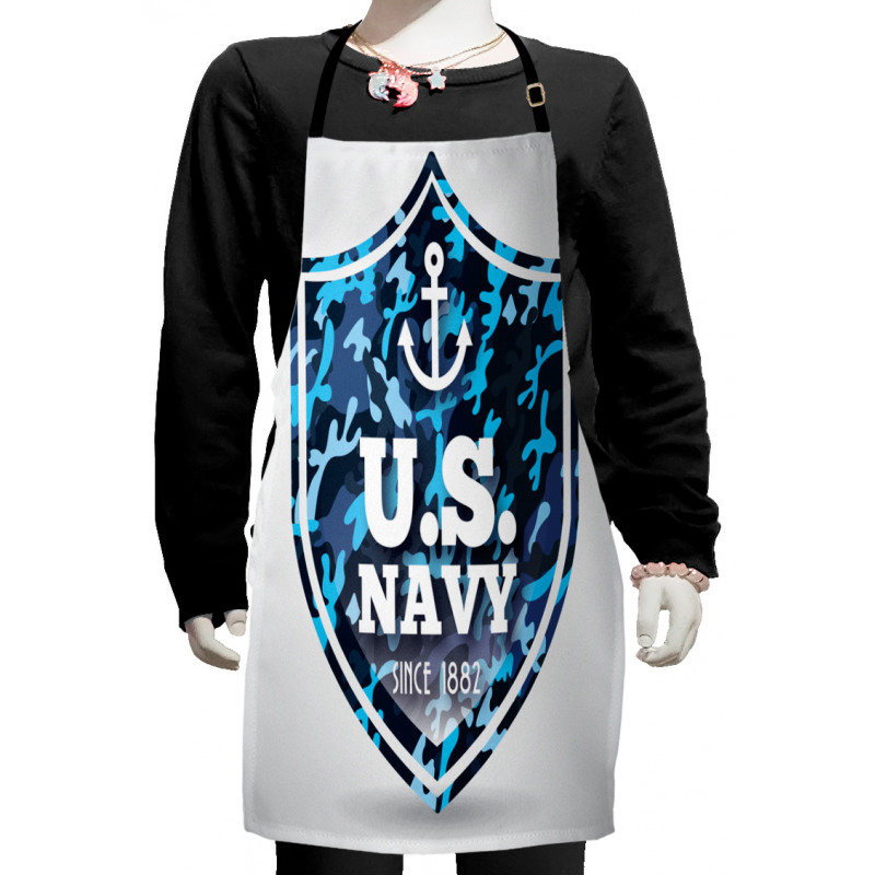 Naval Ship Marine Kids Apron