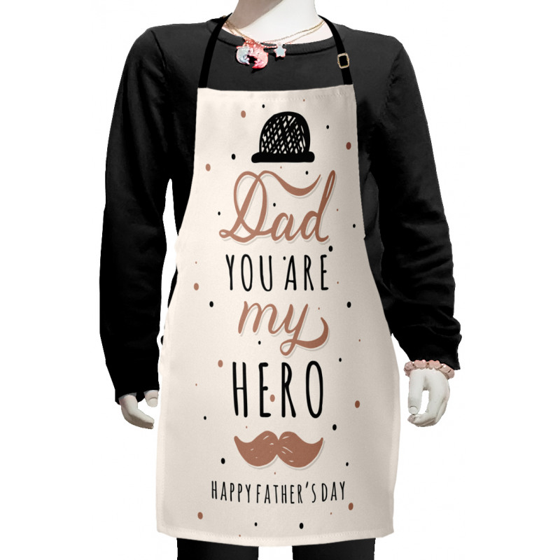 Dad You are My Hero Kids Apron