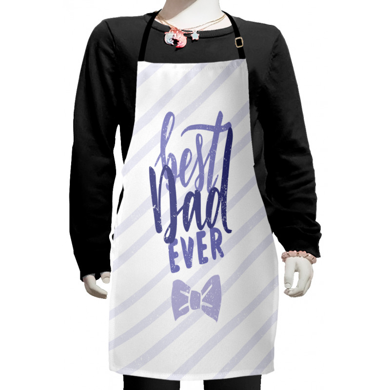 Grungy Best Dad Ever Kids Apron