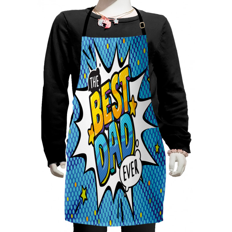 Pop Art Speech Bubble Kids Apron