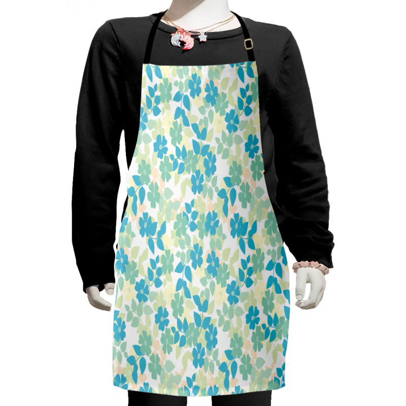 Nostalgic Flower Summer Kids Apron