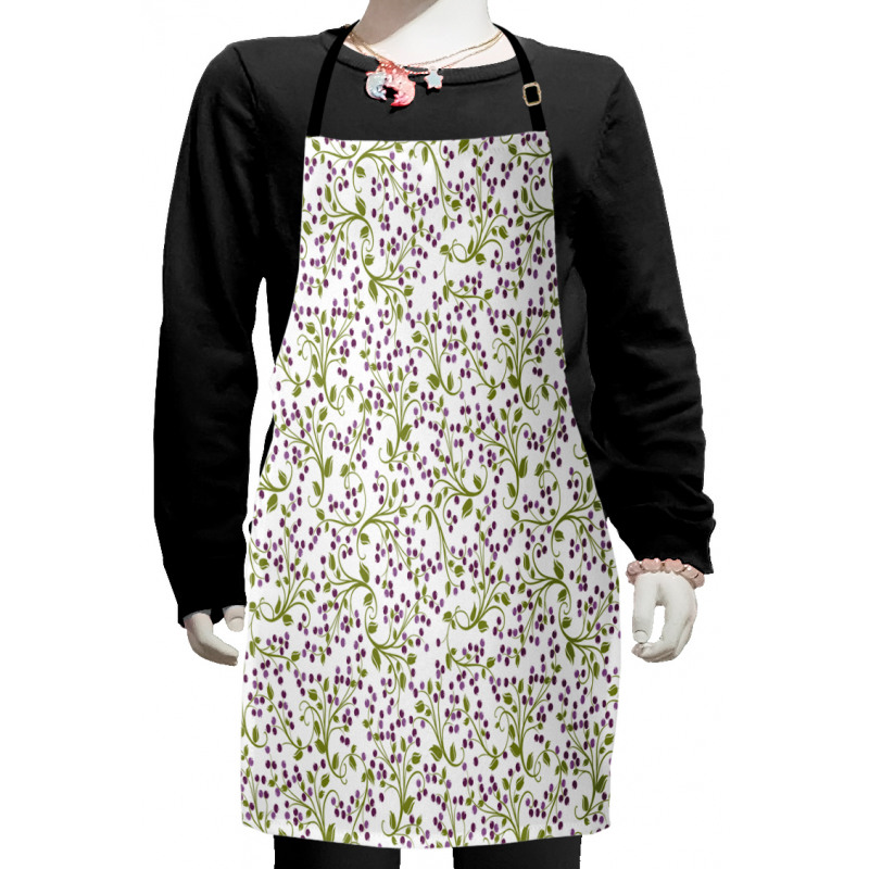 Wild Berries Botanical Kids Apron