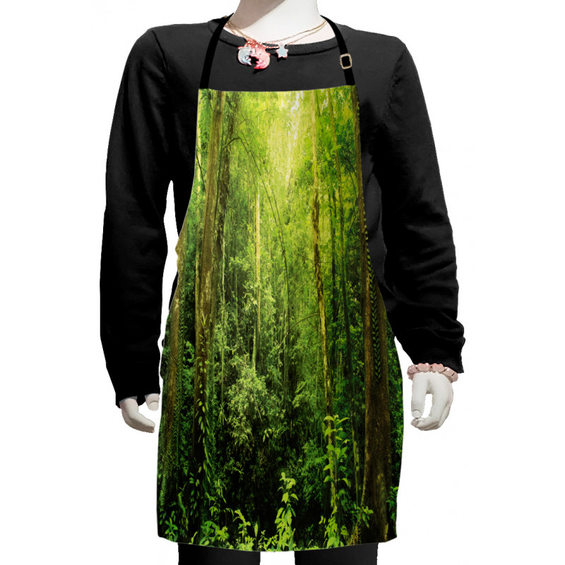 Rainforest Landscape Kids Apron