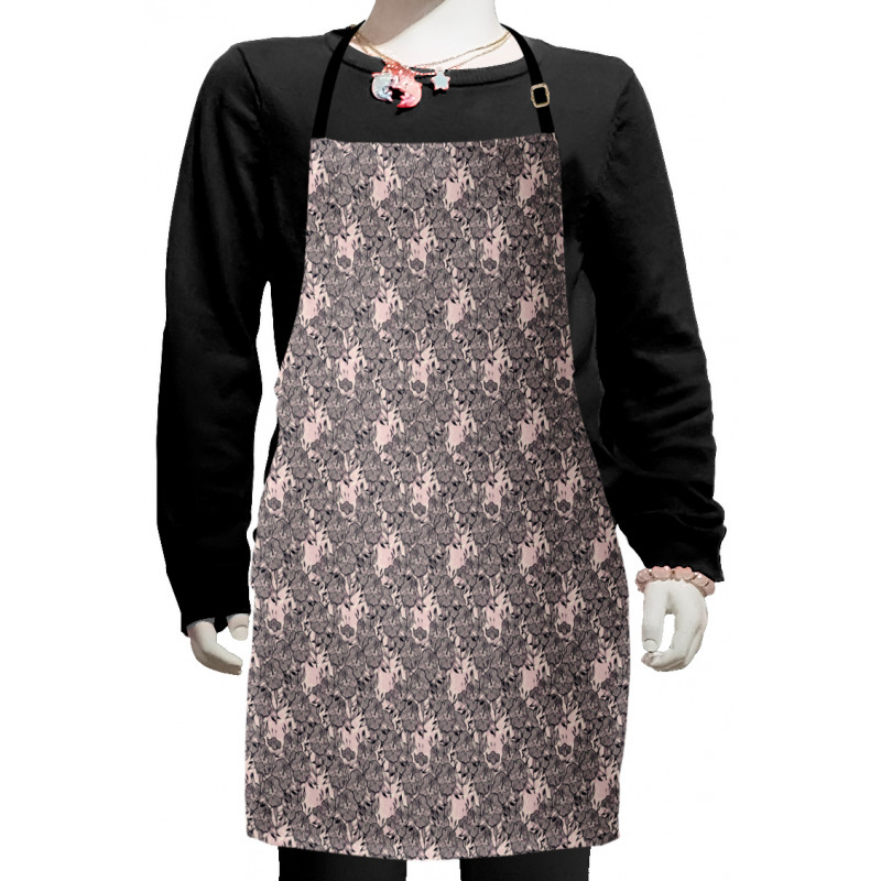 Creative Bindweed Motif Kids Apron