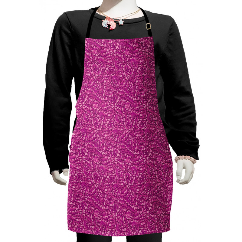 Peony Petals Kids Apron