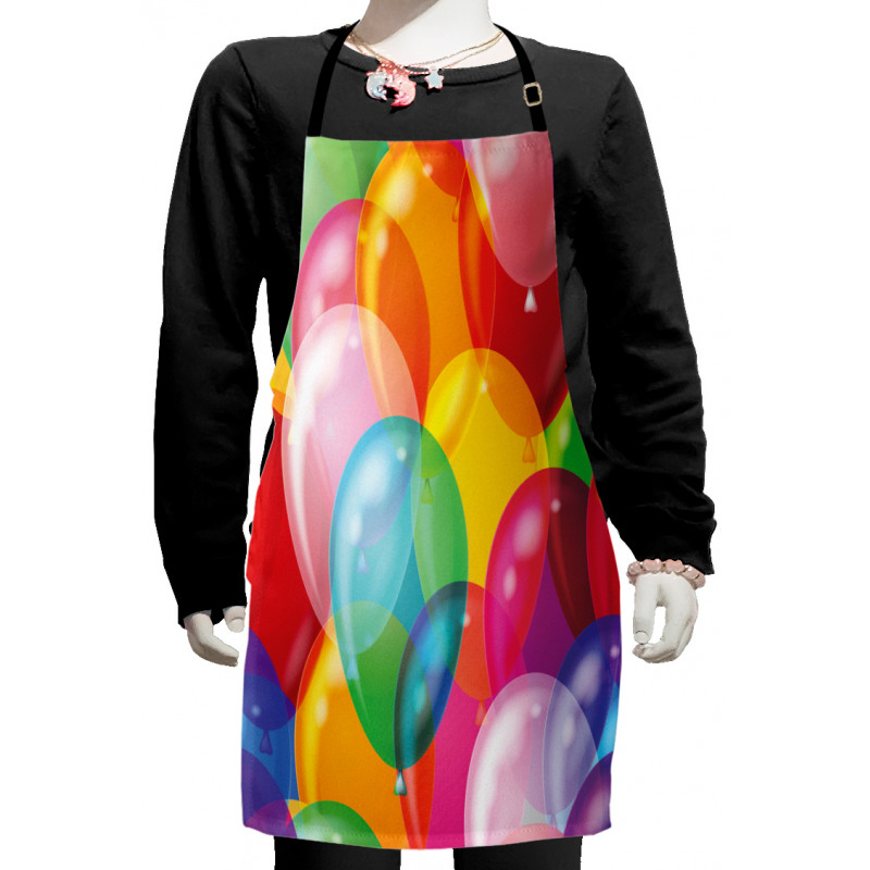 Balloons Fun Kids Apron