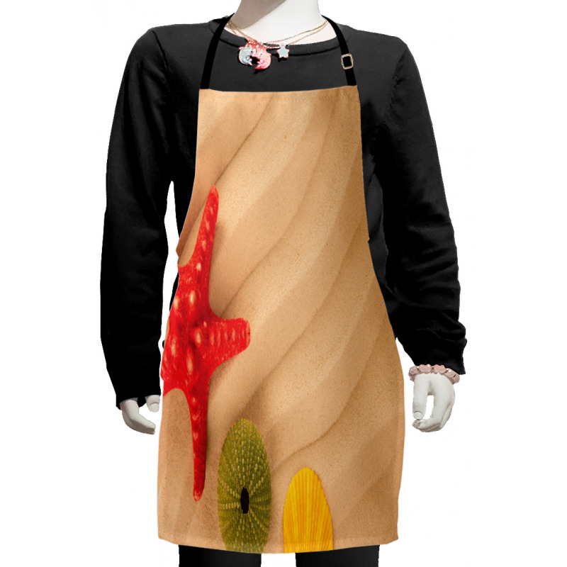 Exotic Caribbean Beach Kids Apron