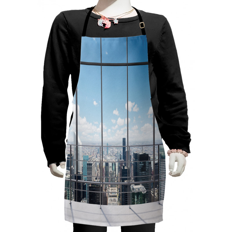 City Modern Landscape Kids Apron