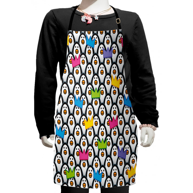 Penguin Ice Animals Kids Apron