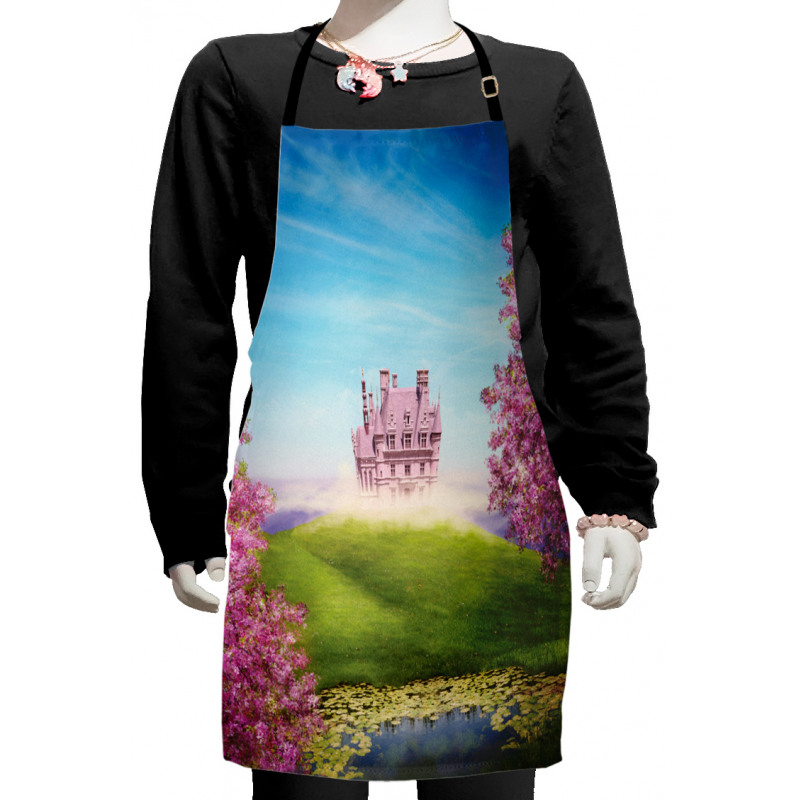 Fairy Castle Cheery Blooms Kids Apron