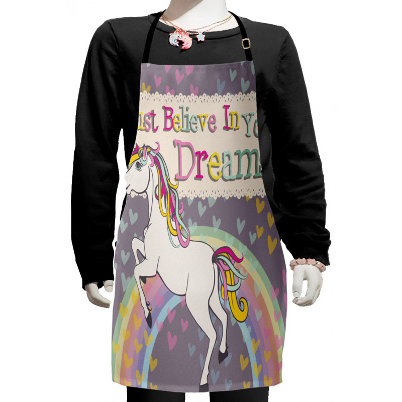 Believe in Your Dreams Kids Apron