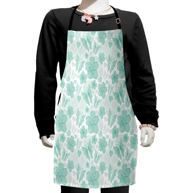 Spring Butterflies Kids Apron