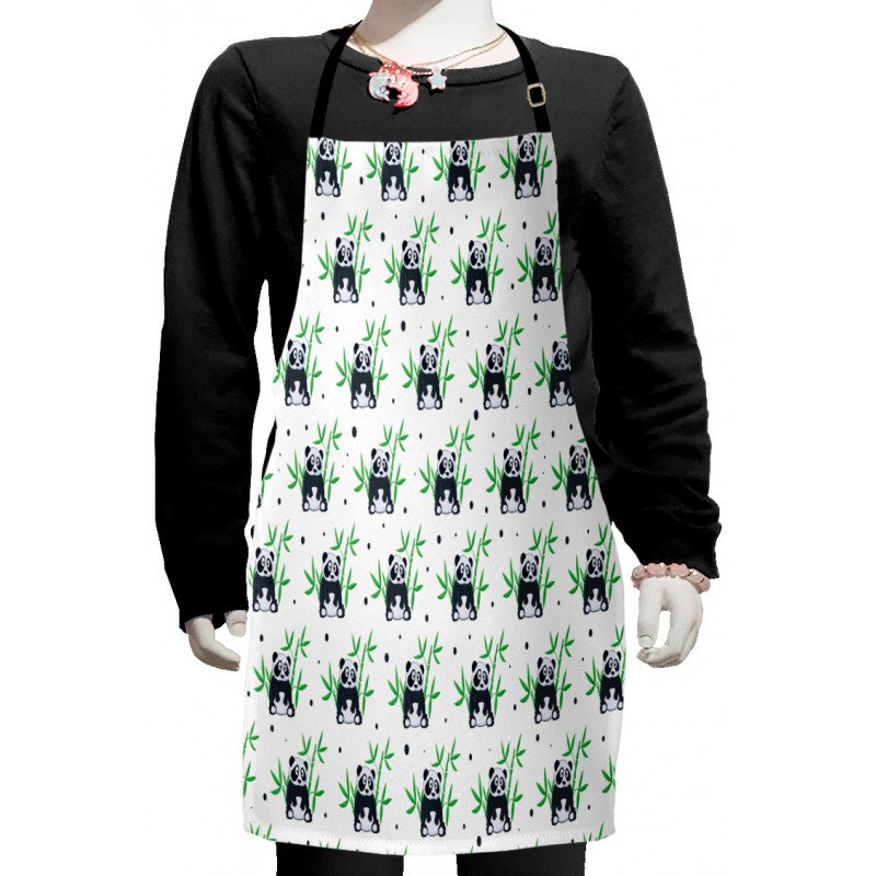 Wild Bamboos Zoo Nature Kids Apron