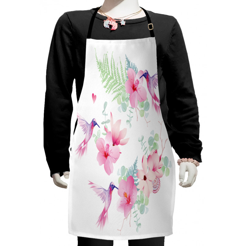 Flowers Wild Nature Kids Apron