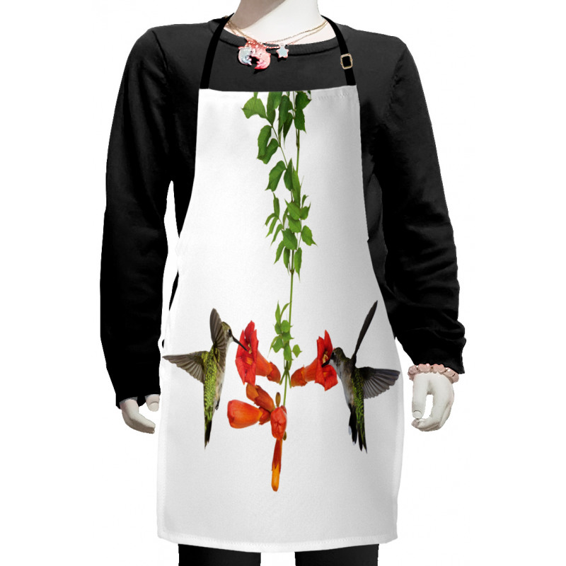 Hummingbird Nectar Sip Kids Apron