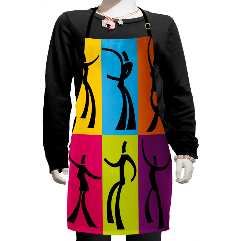 Dancers Colors Kids Apron