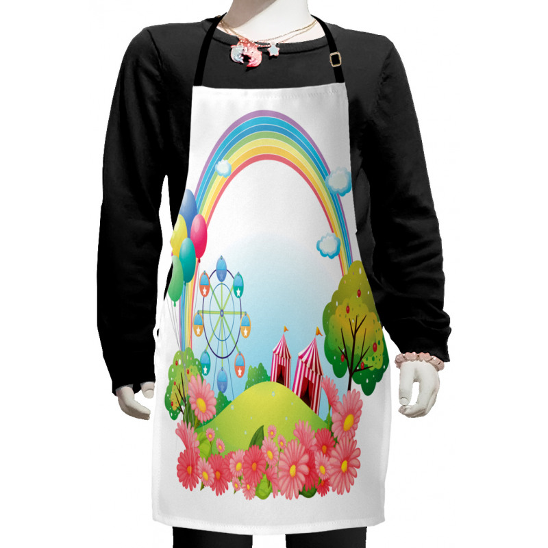 Village Hill Circus Kids Apron