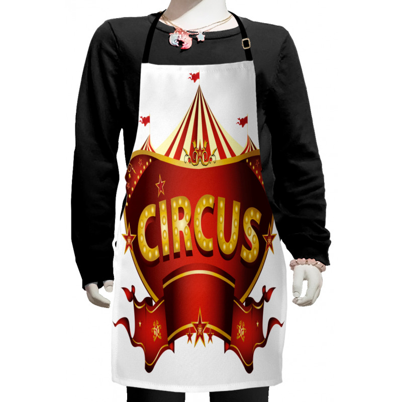 Carnival Sign Nightlife Kids Apron