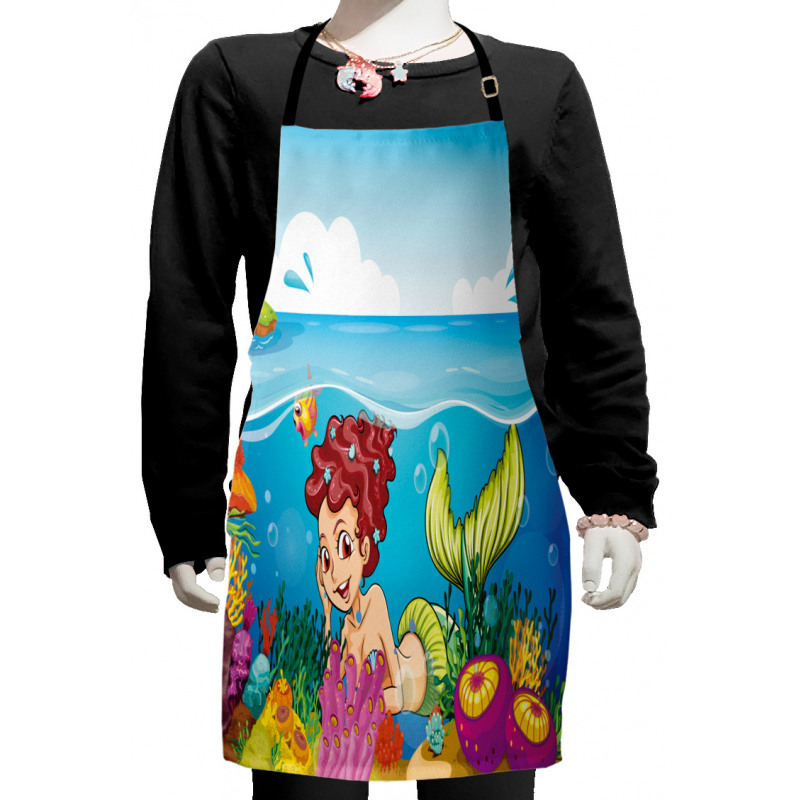 Palm Trees in Island Kids Apron