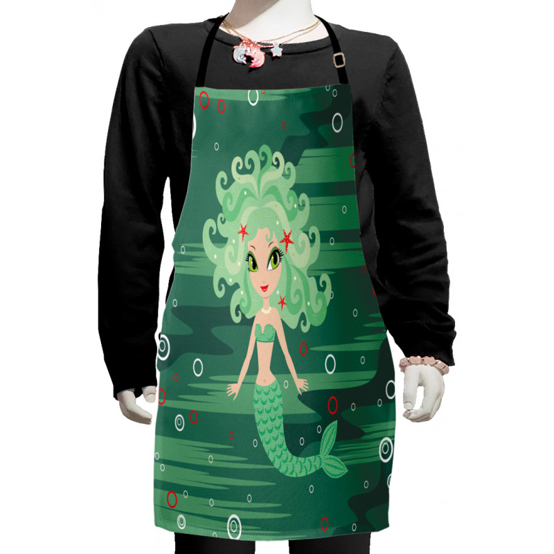 Starfish Sea Cartoon Kids Apron