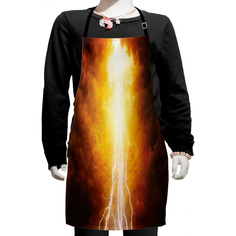 Vivid Apocalyptic Day Kids Apron