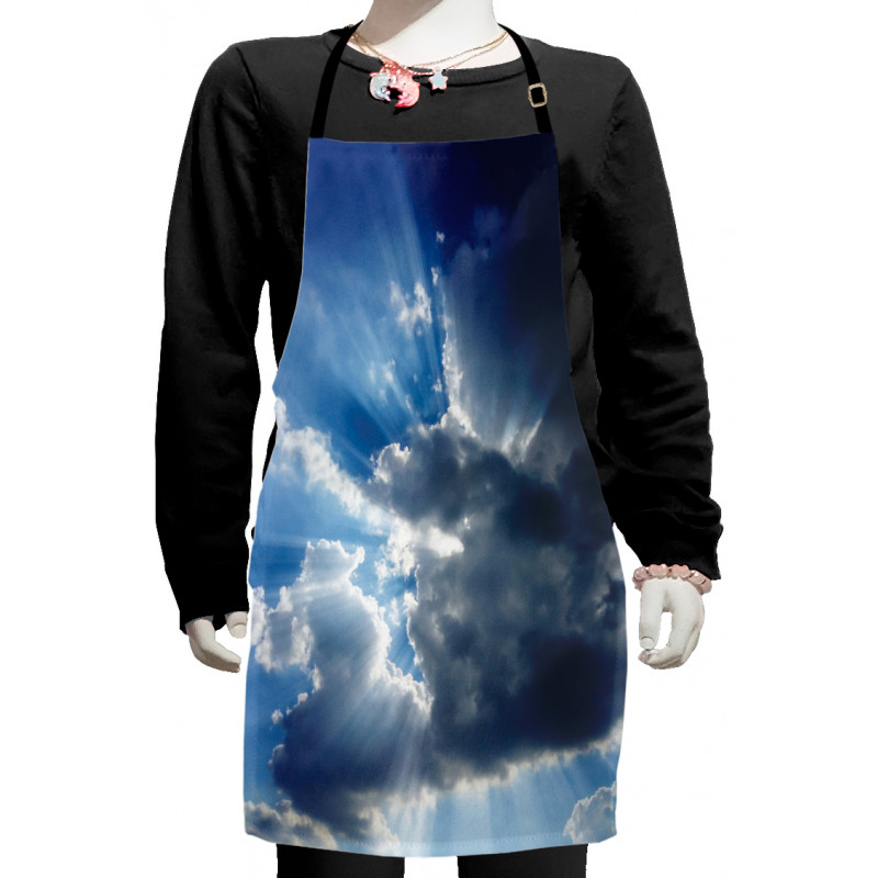 Sunbeams from Clouds Kids Apron
