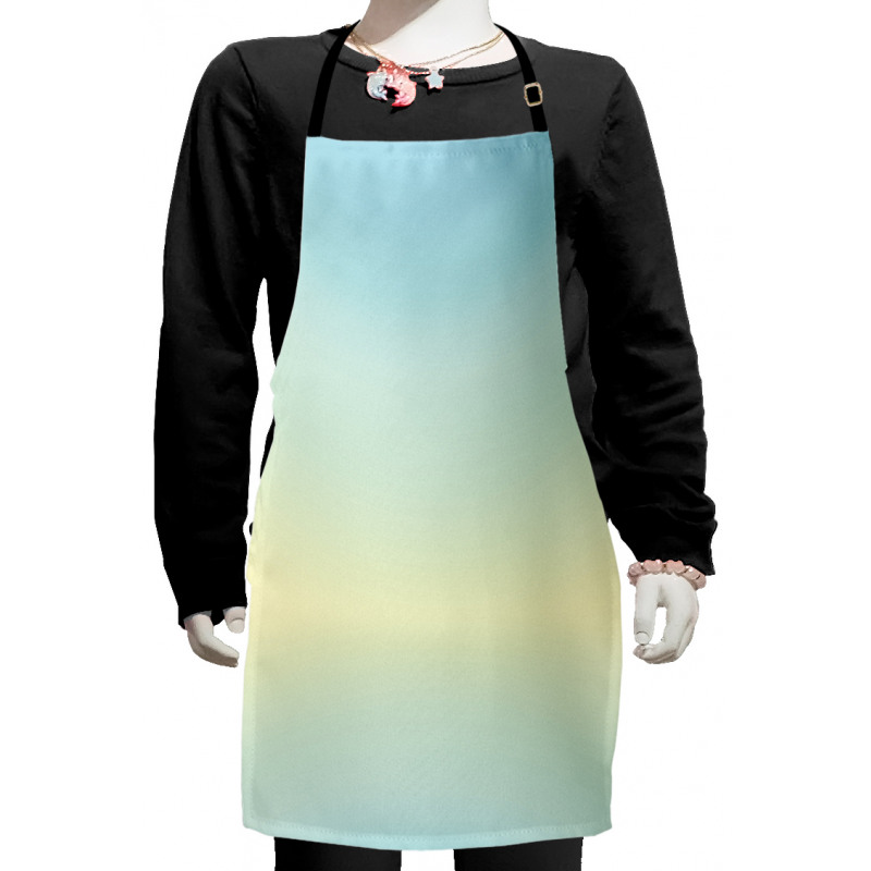 Abstract Modern Ombre Kids Apron