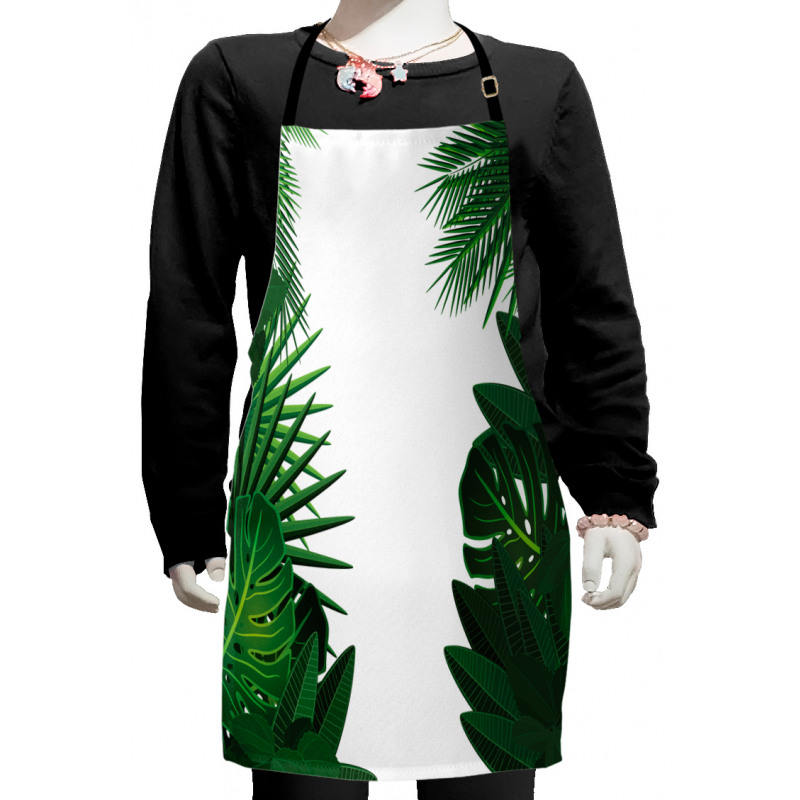 Tropical Exotic Palms Kids Apron