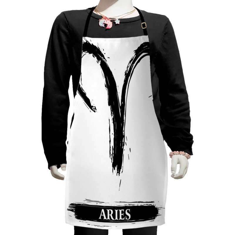 Aries Astrology Sign Kids Apron