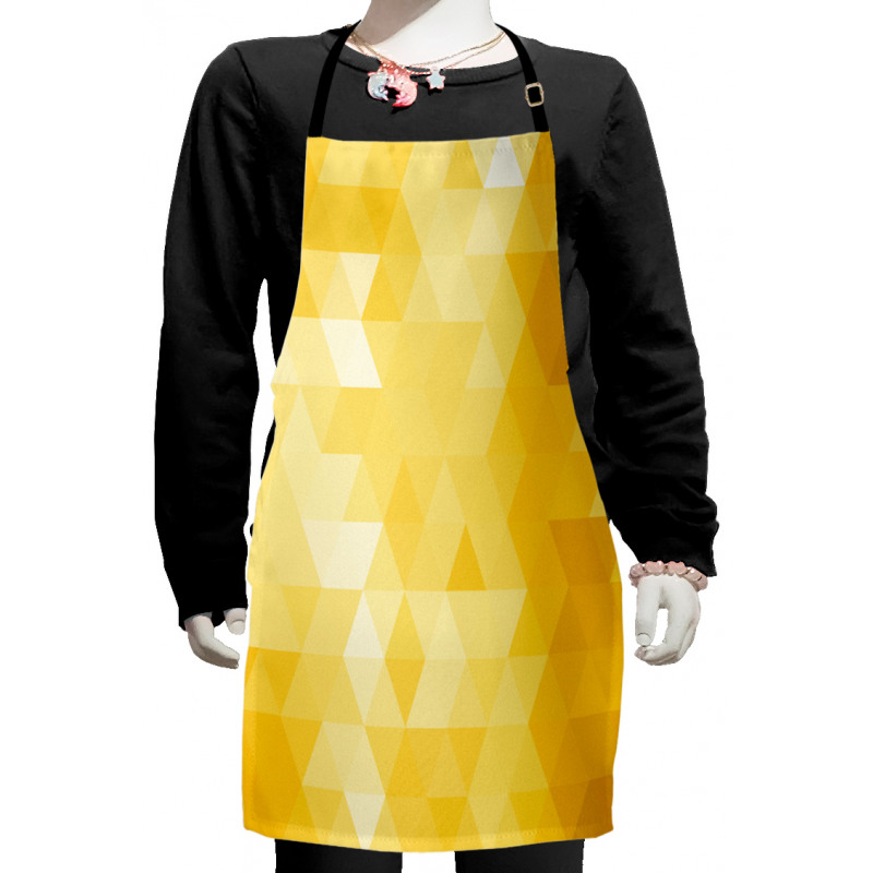 Geometric Triangle Kids Apron