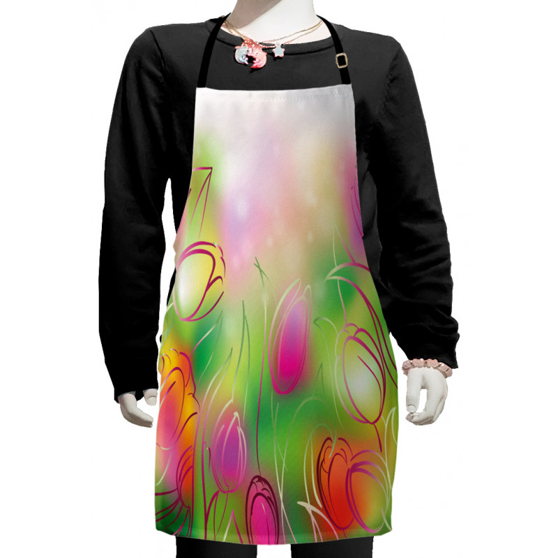 Tulips Urban Graphic Kids Apron