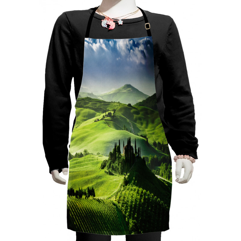 Sunrise in the Valley Kids Apron