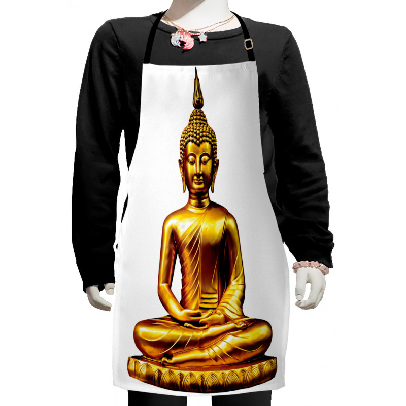 Statue Buildings Oriental Kids Apron