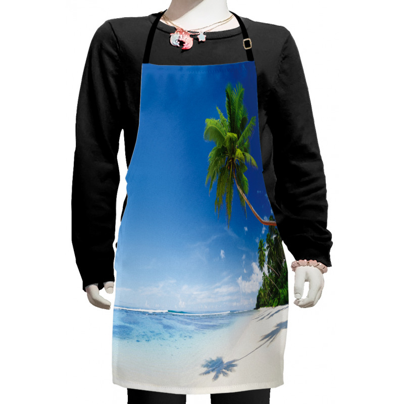 Ocean Summer Palms Kids Apron