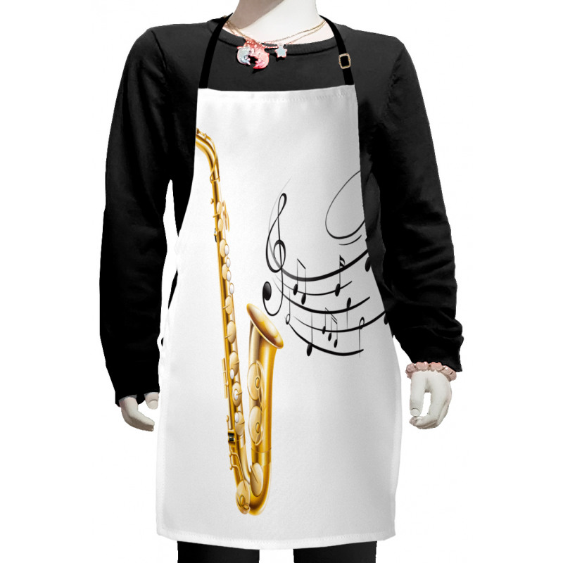 Template Solo Vibes Kids Apron