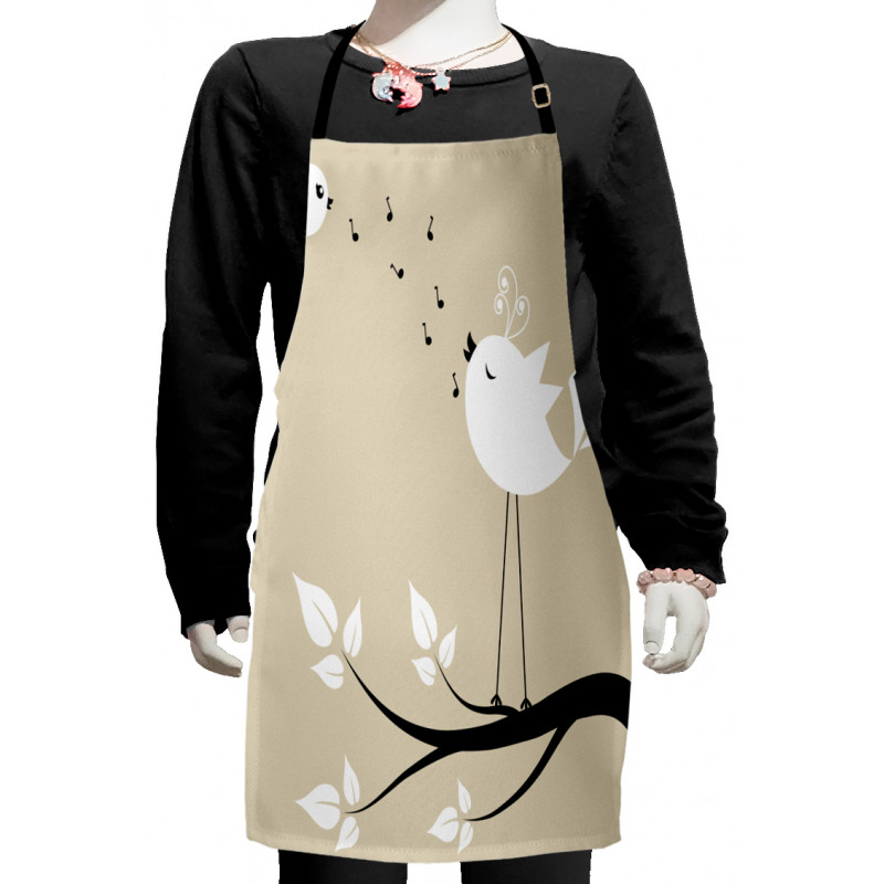 2 Birds on a Branch Kids Apron