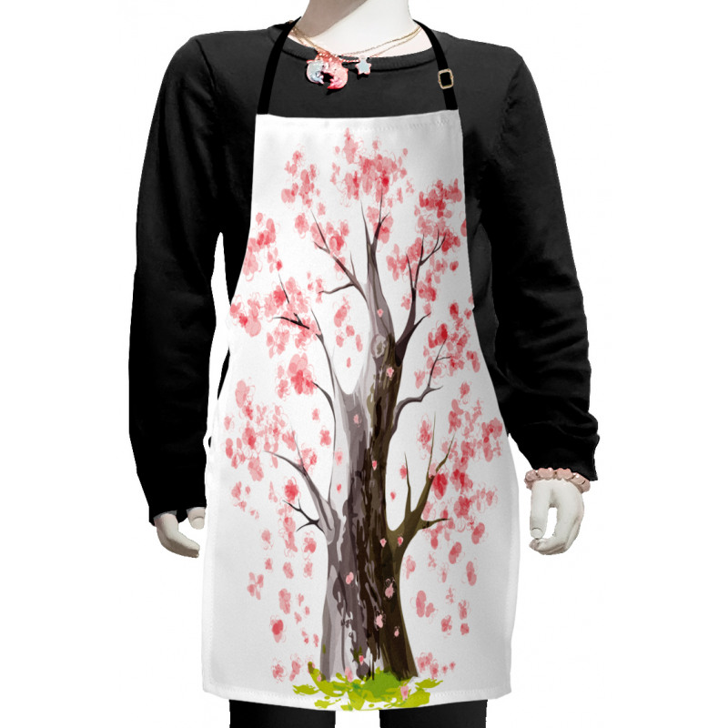 Blooming Sakura Kids Apron